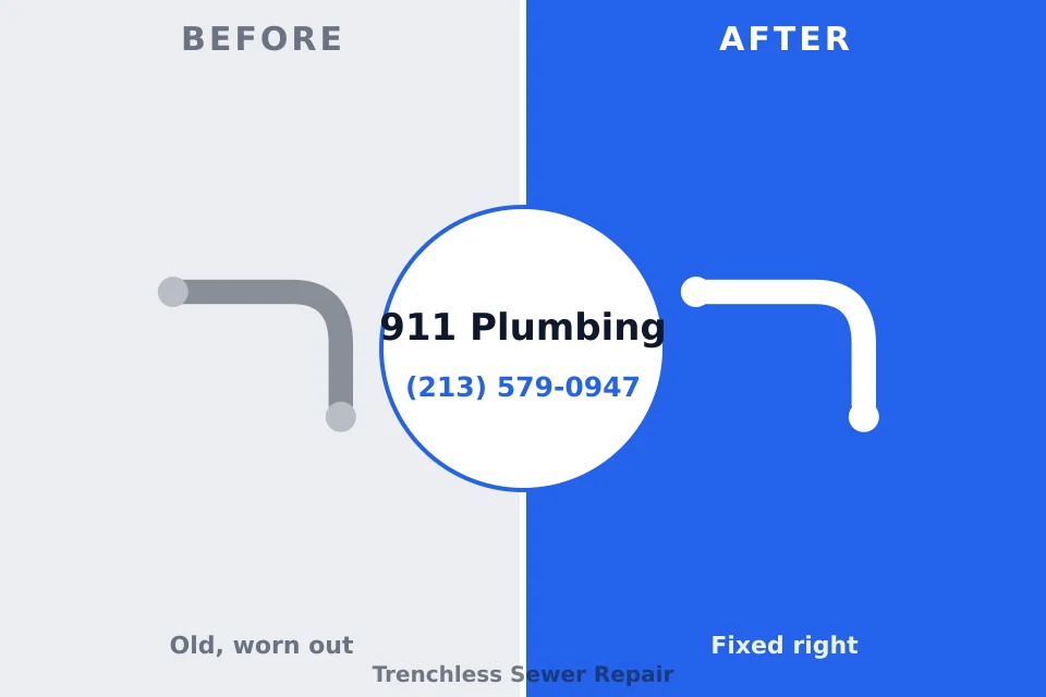 Before and after: plumbing company Wabash, IN